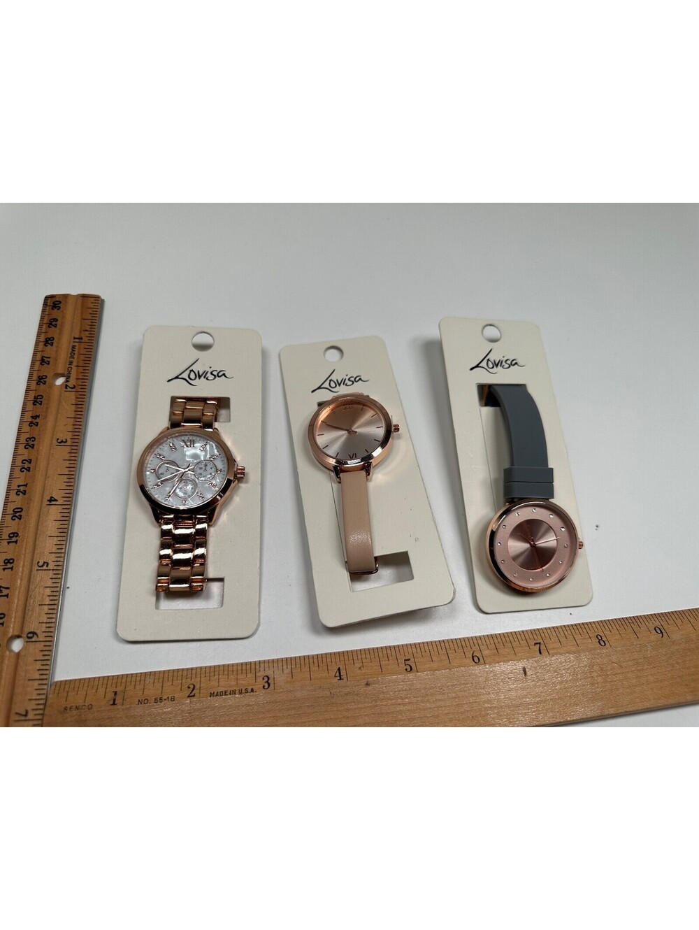 3 Lovisa Watches Female Women Rose Gold Tone Silver Tone Bling